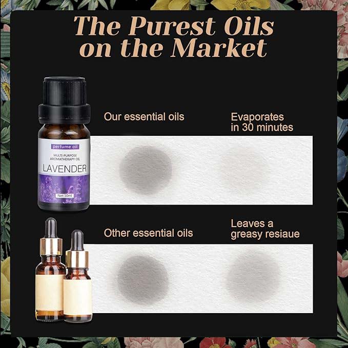 10mL Water Soluble Aromatherapy Oils for Diffusers & Humidifiers