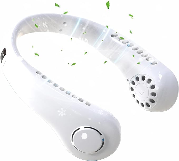 Foldable Neck Fan | Portable Personal Cooling System with 22 Air Outlets | Stay Cool Anytime, Anywhere Nawazia