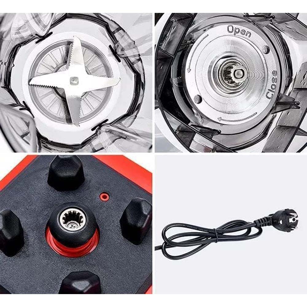 2-in-1 Electric Blender & Juicer - 800W Heavy Duty Commercial Mixer for Hotels, Restaurants, Cafes & Household Use Nawazia