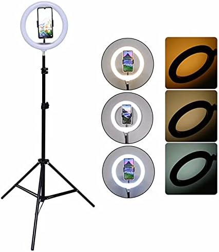 Adjustable LED Ring Fill Light with Phone Holder | Ideal for TikTok, Streaming, Vlogging & Content Creation Nawazia