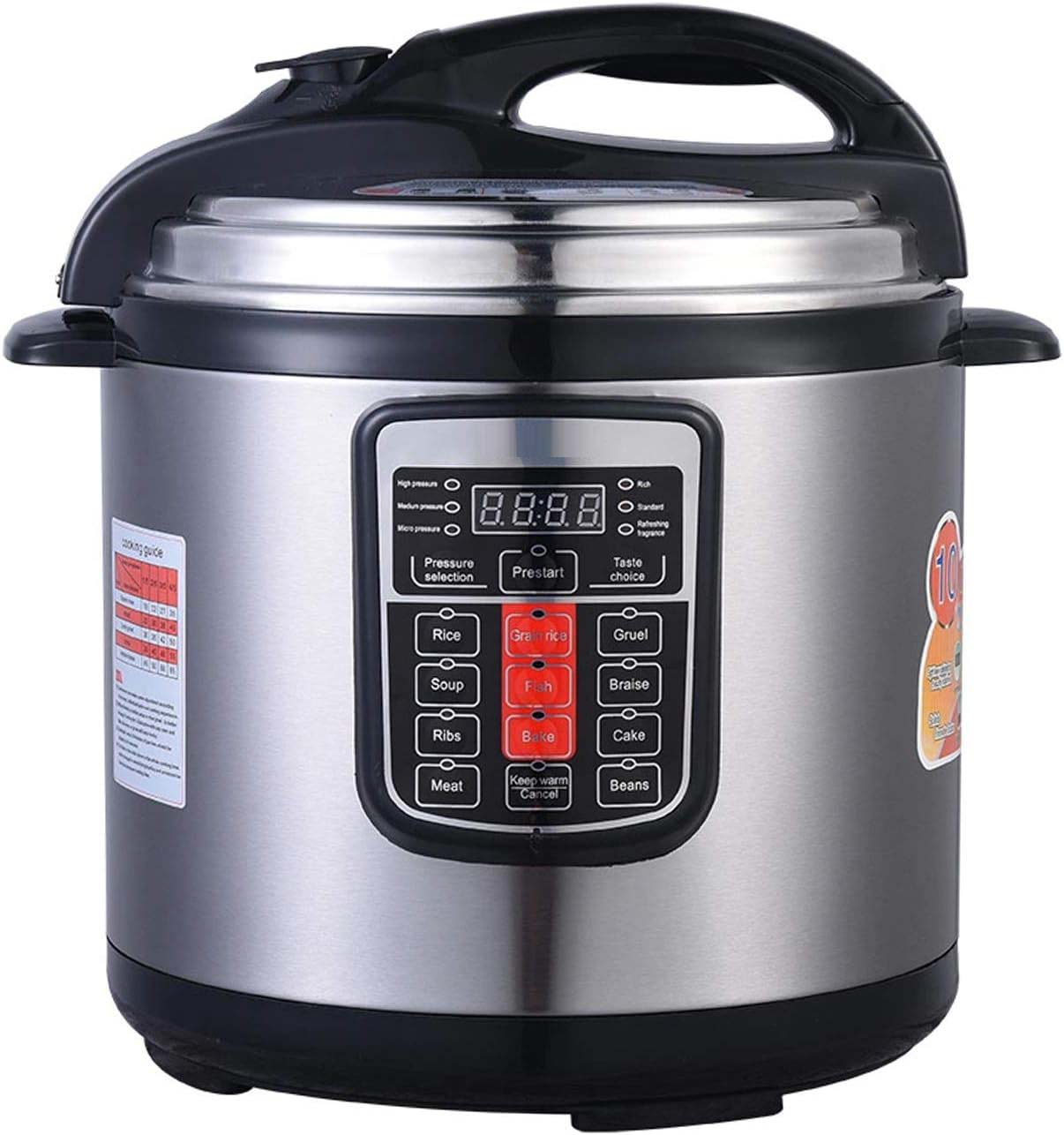 12L Smart Digital Pressure Cooker