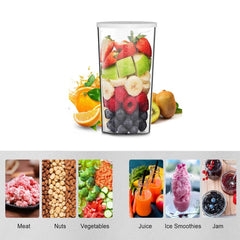 9-Speed Hand Blender - 5-in-1 Stainless Steel Handheld Mixer with Whisk, 700ml & 500ml Containers, Dishwasher Safe Nawazia