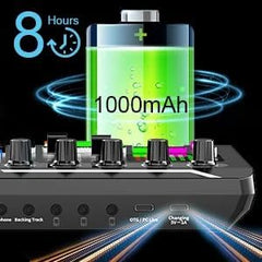 Ultimate Podcasting Ensemble – V9 Mixer, BM800 Mic & Sound Card for Pro-Quality Audio Nawazia