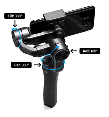 CQL 3-Axis Gimbal | Smartphone & Action Camera Stabilizer for Smooth Video & Photography Nawazia
