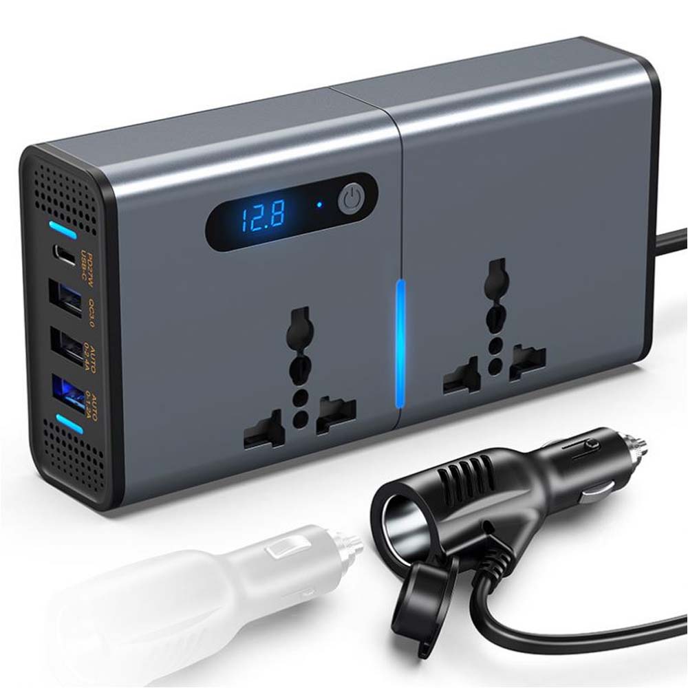 200W Universal Socket Power Inverter DC to AC Converter