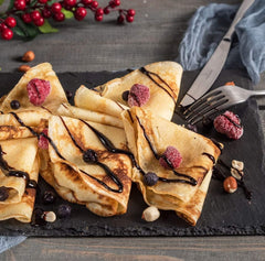 Electric Pancake & Crepe Maker with Auto Power-Off | Non-Stick Hot Plate Cooktop with Automatic Temperature Control Nawazia