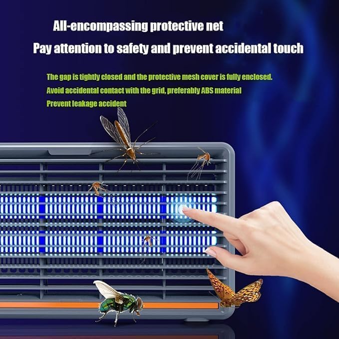 Mosquito Killer | Safe, Silent, and Dual-Use Insect Trap for Indoor & Outdoor Nawazia