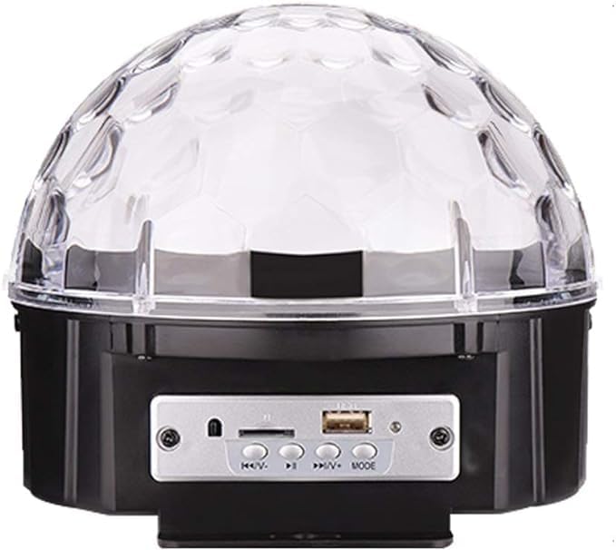 LED Disco Lights Party Lights | Rotating Crystal Magic Ball for Vibrant Celebrations Nawazia