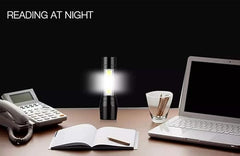 Adjustable Focus Torch Flashlight | Water-Resistant, 5 Modes for Camping & Emergencies Nawazia