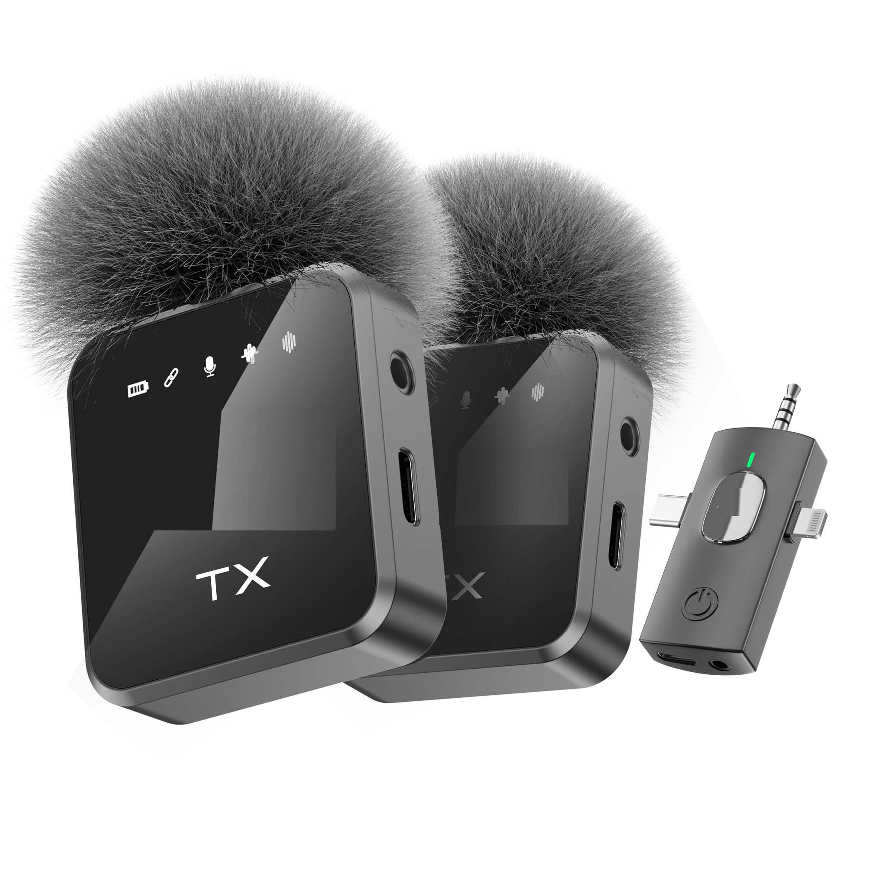3-in-1 Lavalier Wireless Microphone