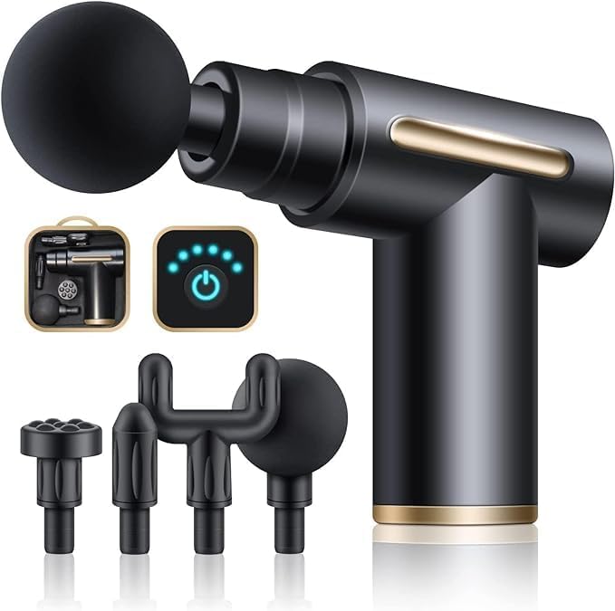 Deep Tissue Percussion Massage Gun | Compact & Powerful Muscle Relaxation Tool Nawazia