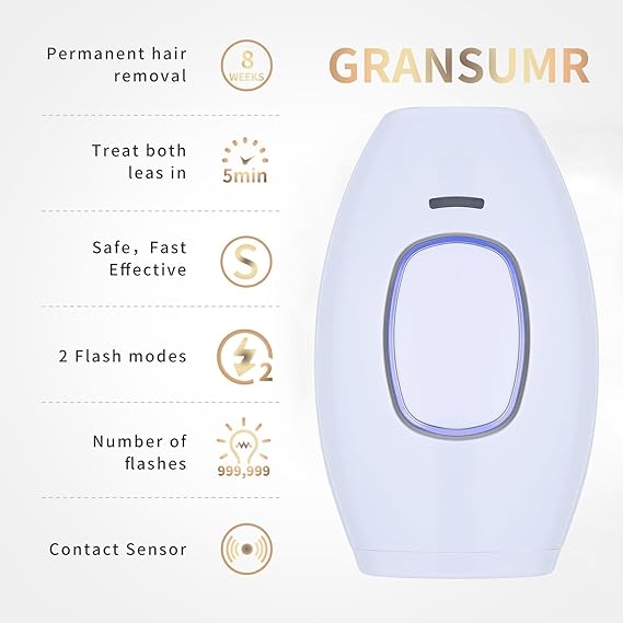 Home Use IPL Beauty Device – Painless Permanent Hair Removal System for Whole Body Nawazia