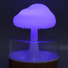 Rain Cloud Humidifier | 450ml Mini Cool Mist Humidifier with 7 LED Lights | USB Personal Desktop Humidifier Nawazia
