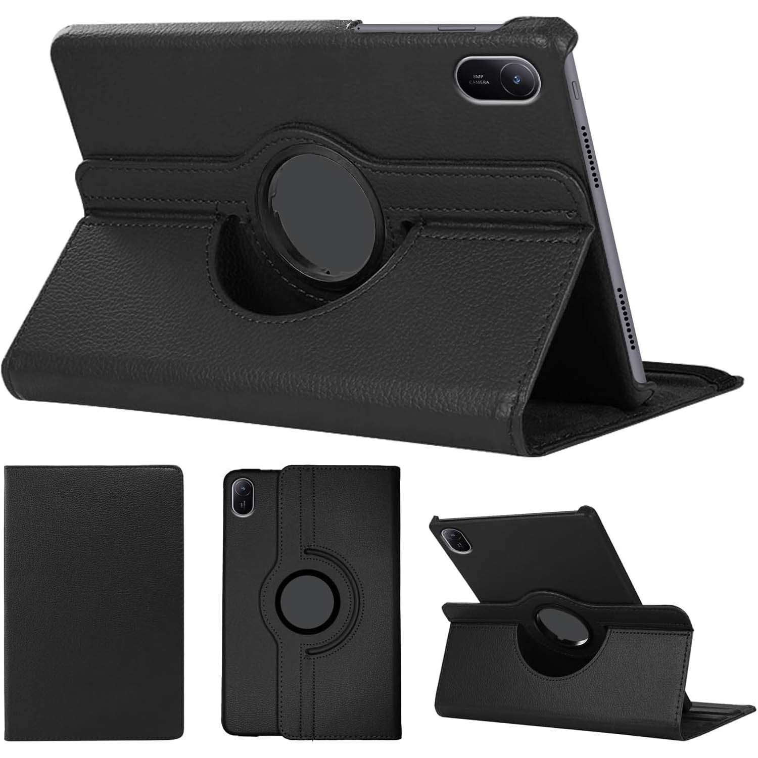 360° Rotating Leather Stand Cover for Huawei MatePad 11 (2024) with Auto Sleep/Wake
