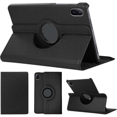 360° Rotating Leather Stand Cover for Huawei MatePad 11 (2024) with Auto Sleep/Wake