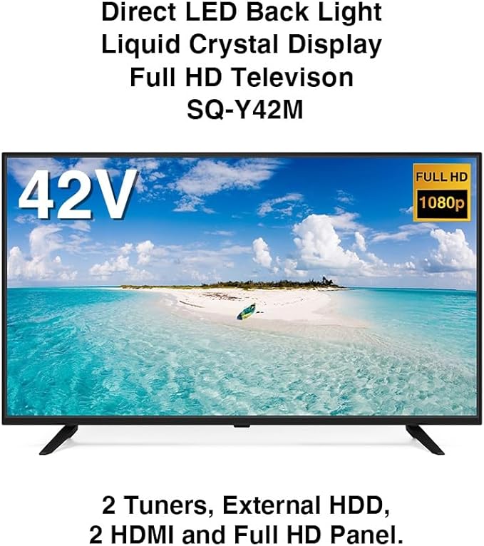 32-Inch LED TV – Full HD Slim Display with HDMI & USB Ports | High Reliability for Home Entertainment Nawazia