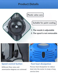 Multifunctional High-Pressure Electric Spray Gun – 800ml Paint Sprayer for Walls, Furniture, and DIY Projects Nawazia