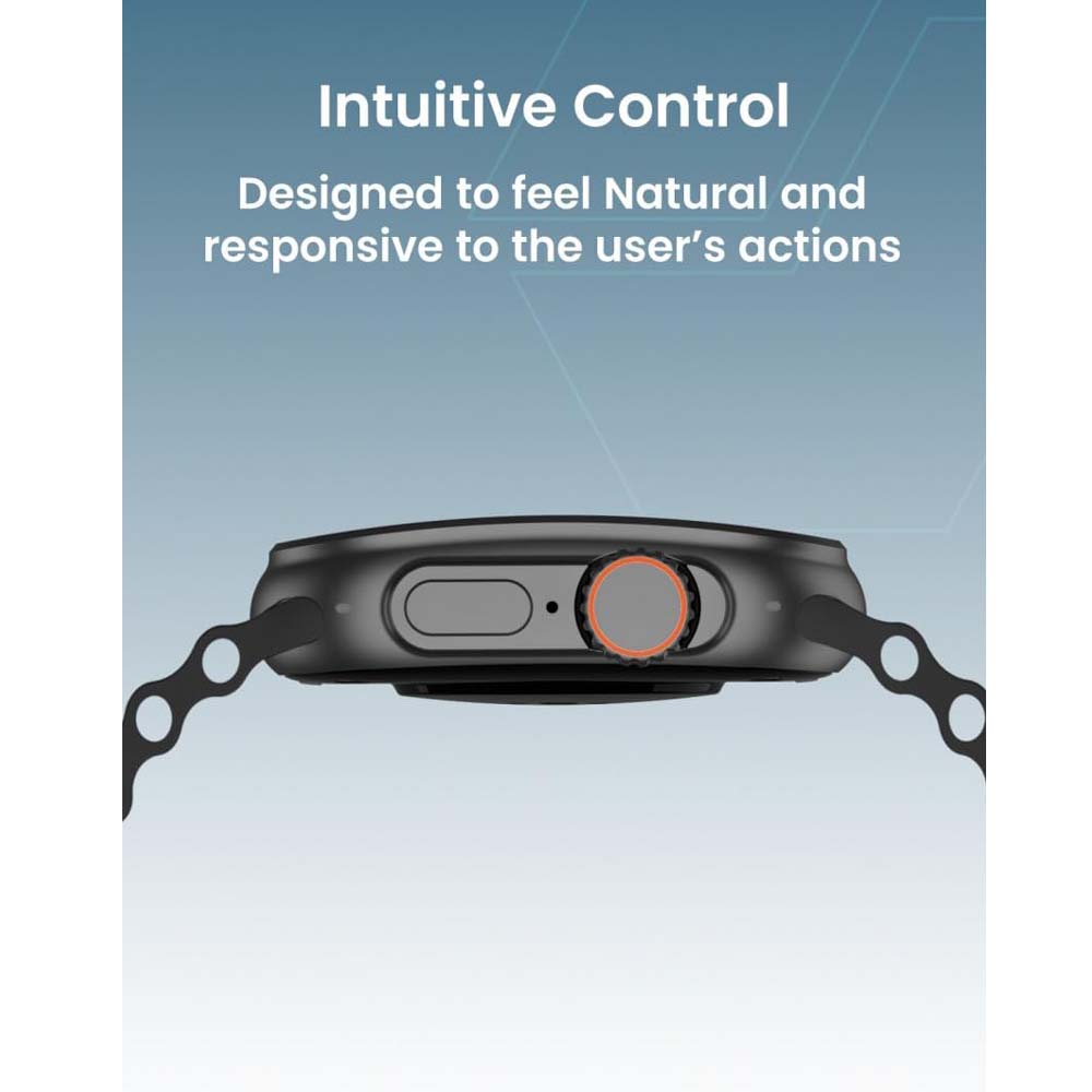 TC41 Curve Smartwatch - 2.01" AMOLED Display, AI Assistant, Bluetooth Calls, Wireless Charging, IP68 Waterproof, Fitness Tracker in Sleek Black Design Nawazia