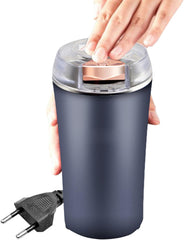 Small Stainless Steel Coffee Grinder - Powerful Electric Spice & Coffee Bean Grinder for Home, Compact & Multi-Purpose Nawazia