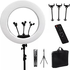 RL-21 Inch Special Ring Fill Light | Professional Lighting for Live Broadcast & Anchors | Adjustable Brightness with Stand Nawazia