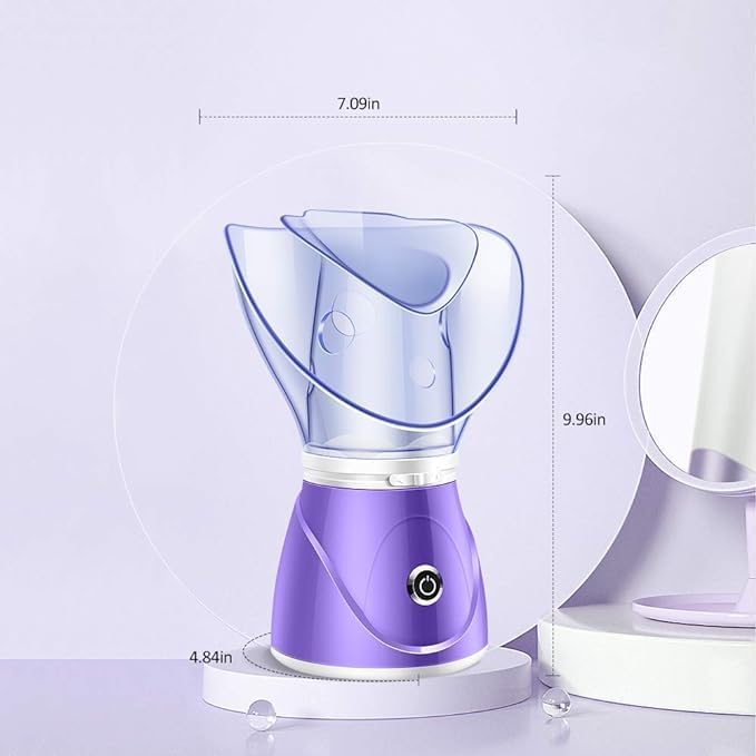 Professional Facial Steamer | Portable Spa Experience for Deep Cleansing and Hydration Nawazia