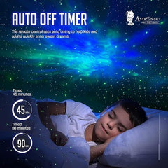 Astronaut Galaxy Star Projector Night Light | Starry Nebula Ceiling LED Lamp with Timer & Remote Nawazia