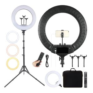 RL-18 LED Soft Ring Light – Perfect Lighting for Makeup, Photography & Vlogging Nawazia