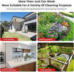 20000mAh Cordless High-Pressure Washer Spray Gun | Portable Cleaning Solution | Compatible with Makita 18V Battery Nawazia