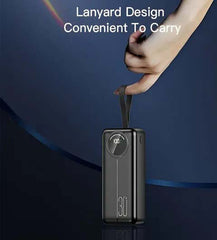 LCD Digital Display Power Bank – 30000mAh Portable Charger with High-Speed Charging Nawazia