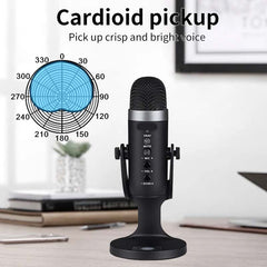 Mc-PW8 Professional USB Microphone – Condenser Desktop Microphone for Gaming, Streaming, Podcasting & Recording Nawazia