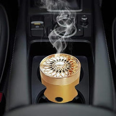 Car Bukhoor Arabic Oud Air Freshener – Rechargeable USB Oud Diffuser for Car and Home Nawazia
