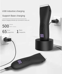 Electric Hair Trimmer & Shaver for Men | Body Groomer for Groin, Ball & Pubic Hair | Replaceable Ceramic Blade Nawazia