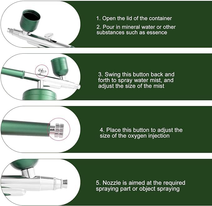 Nano Hydrating Oxygen Spray Machine | Portable Oxygen Therapy for Radiant Skin Nawazia