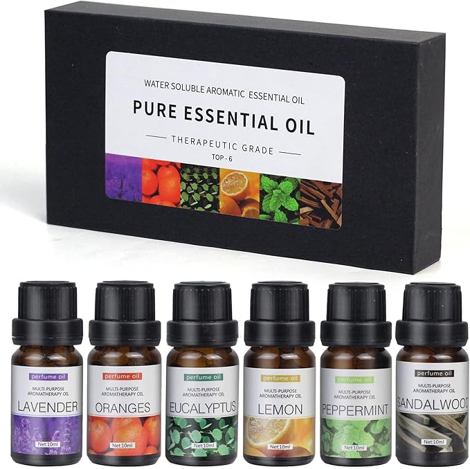 6-Pack Essential Oils Set