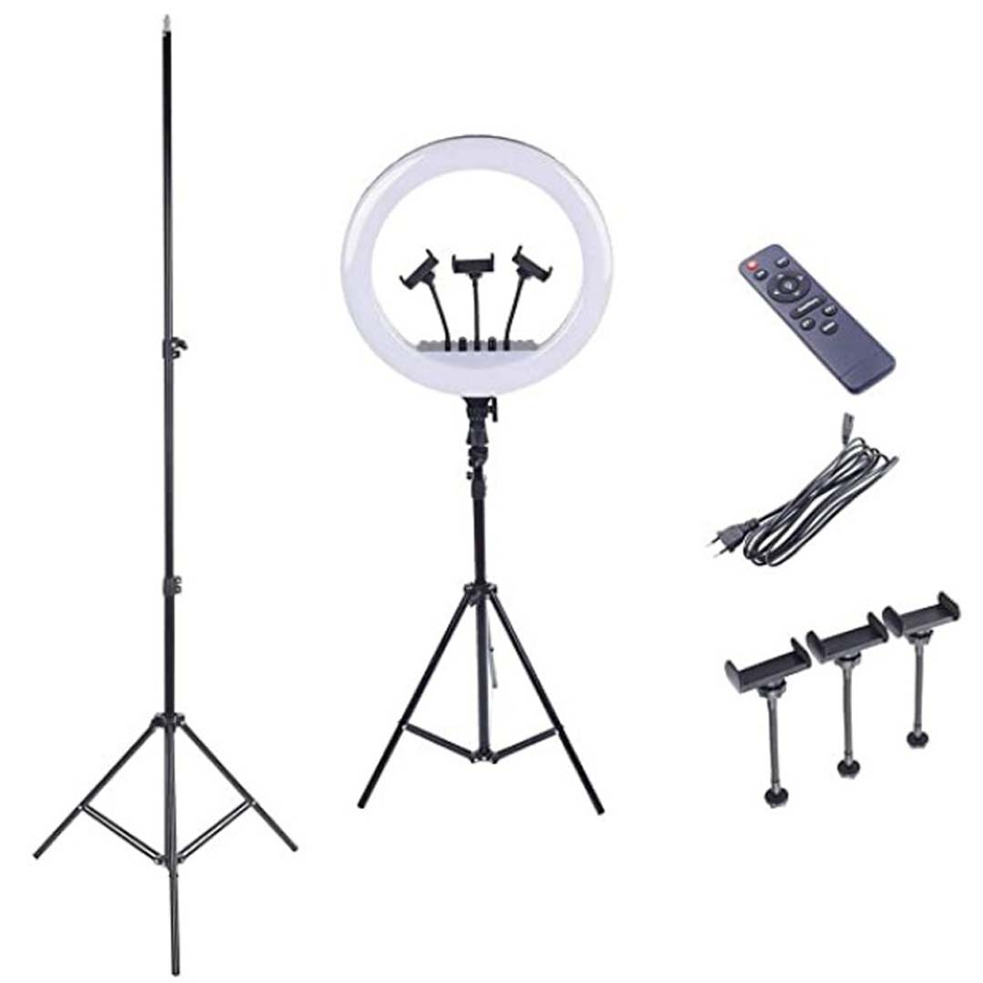 21-Inch Selfie Ring Light with Tripod Stand – Professional Lighting Kit for Content Creators Nawazia