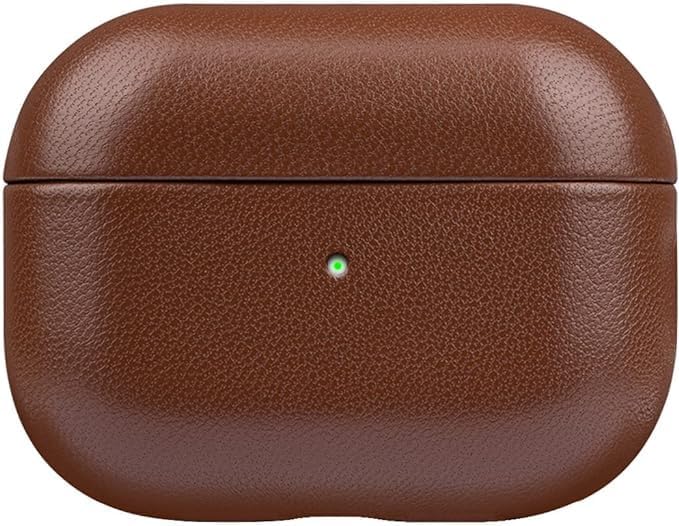 Handmade Series Sheep Leather AirPods Pro Case | Earthy Brown Shockproof Protective Skin Nawazia