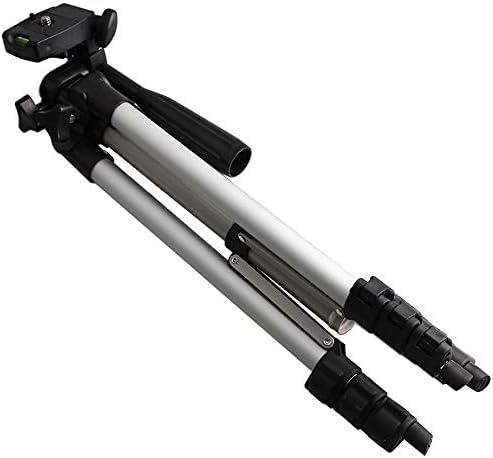 ETH-337: Black and Silver 50-Inch Camera Tripod Stand for Canon EOS Series (1100D, 500D, 550D, 600D) Nawazia