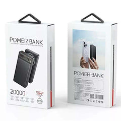 YP58 20000mAh Magnetic Power Bank – USB-C + USB Battery Pack for All Your Devices Nawazia