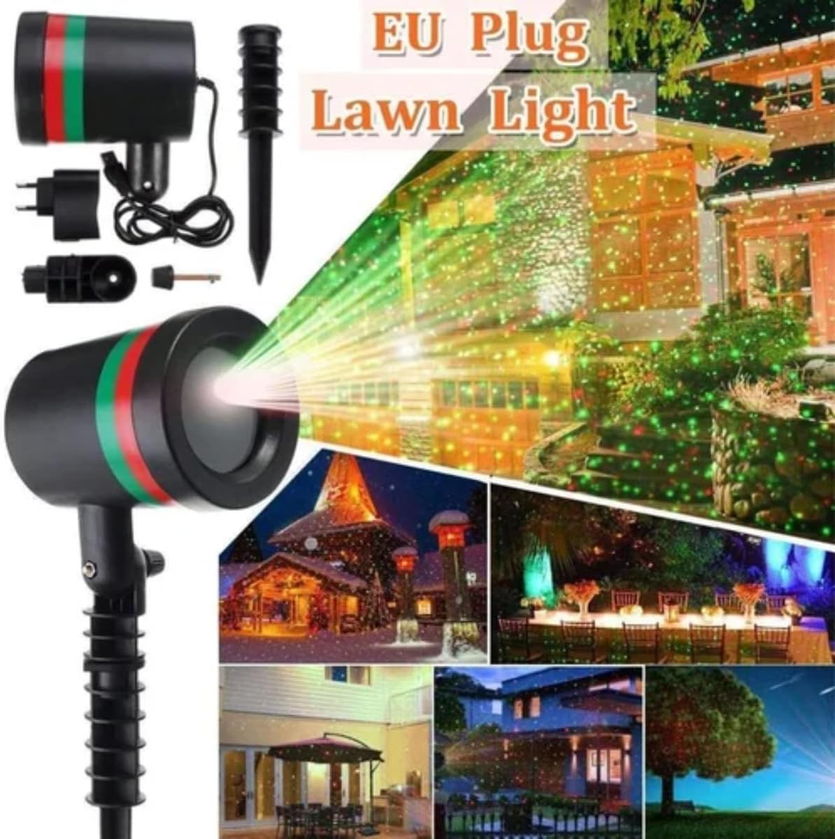 Indoor & Outdoor Laser Light Projector | Thousands of Stars for Parties & Décor Nawazia
