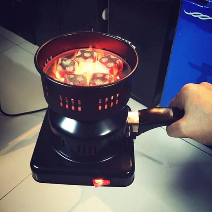 Electric Coal Starter for Hookah & BBQ | Fast Charcoal Heater & Stove | Shisha, Nargila Nawazia