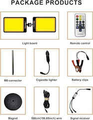CONPEX LED Work Light | 20,000LM Dual-Head Adjustable Magnetic Light for Workshop & Camping Nawazia