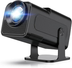 Android 11 HY320 Projector | 390 ANSI Lumens | 4K Native 1080p Dual WiFi6 & BT5.0 | Portable Outdoor Cinema | HY300 Upgrade Nawazia