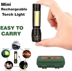 Adjustable Focus Torch Flashlight | Water-Resistant, 5 Modes for Camping & Emergencies Nawazia