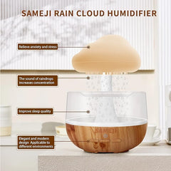 Raining Cloud Night Light Aromatherapy Diffuser | Sleep Aid & Relaxation Nawazia