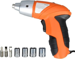 Rechargeable Electric Screwdriver | Cordless Screwdriver with Dual LED Light | 3.6V 1300mAh Li-ion Compact Tool Nawazia