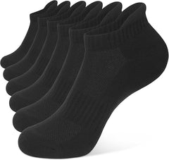 8 Pairs Men's Breathable Cotton Ankle Socks