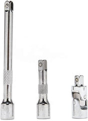 Heavy Duty Hand Tool Storage Box | 46-Piece Portable Auto Repair Kit with Ratchet & Socket Wrench Set Nawazia