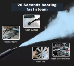 Multi-Function Portable Steam Washing Machine | CE-Certified Engine Washer for Home & Car Cleaning Nawazia
