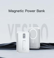 YP45 10000mAh MagSafe Wireless Fast Charging Power Bank – Magnetic Portable Charger Nawazia