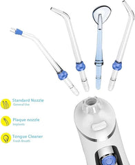 Dental Oral Irrigator – 240ml USB Water Flosser, Waterproof Teeth Cleaner & Mouth Washing Machine Nawazia